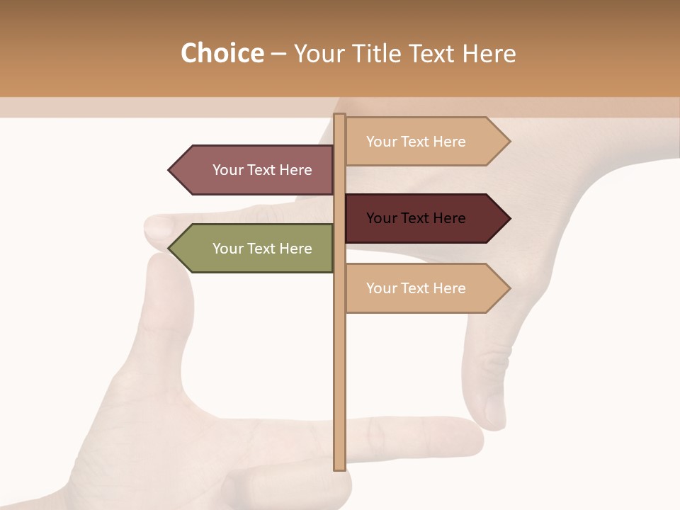 Hands Care Nature PowerPoint Template