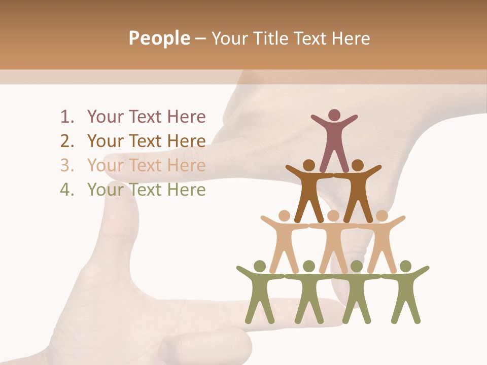 Hands Care Nature PowerPoint Template