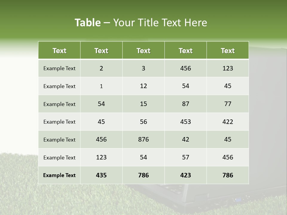 Kid Play Laptop PowerPoint Template