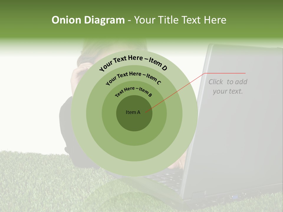 Kid Play Laptop PowerPoint Template