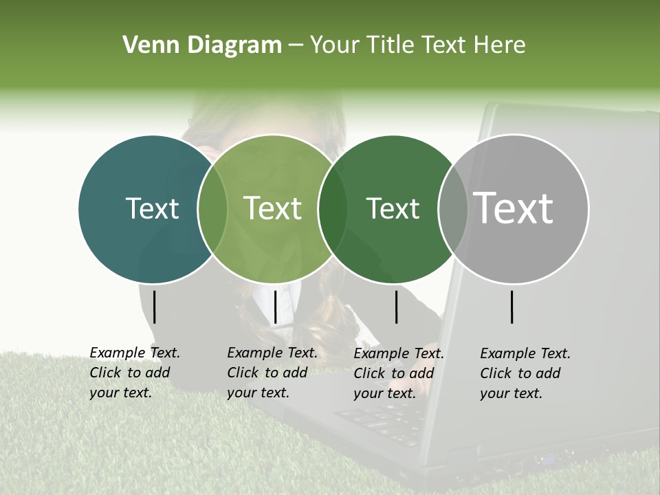 Kid Play Laptop PowerPoint Template