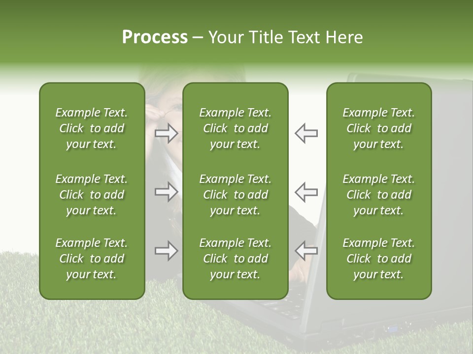 Kid Play Laptop PowerPoint Template