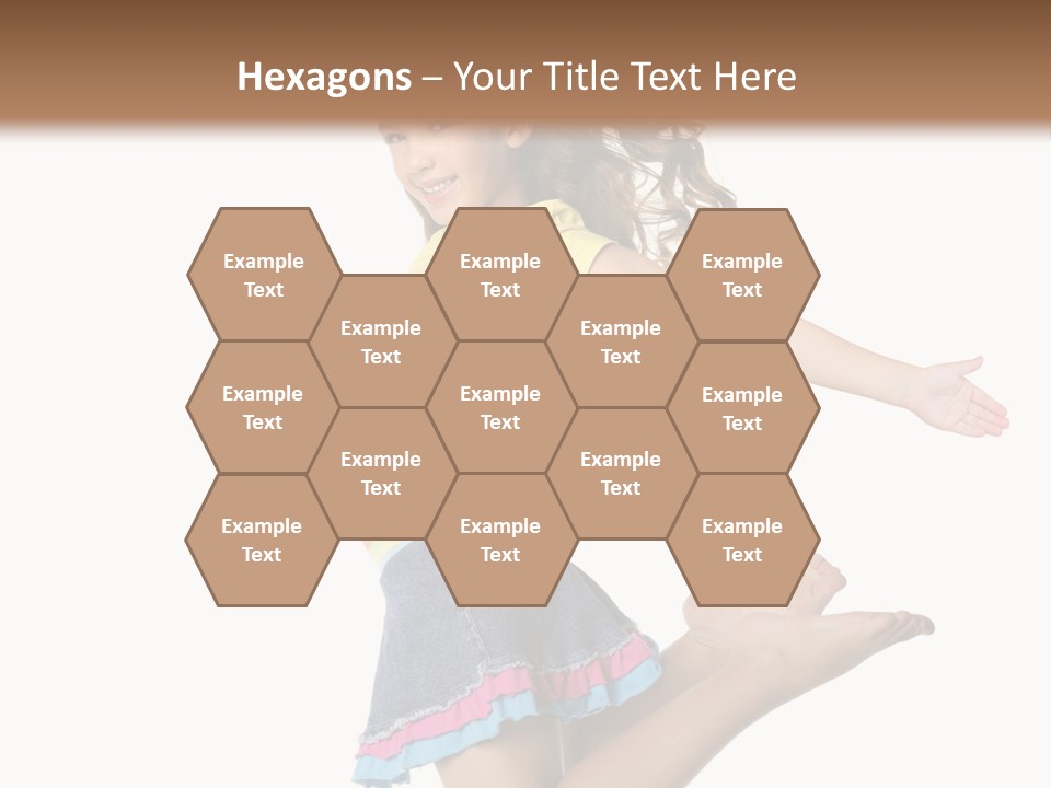 Enjoy Movement Flying PowerPoint Template