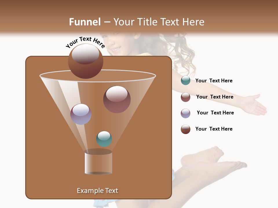 Enjoy Movement Flying PowerPoint Template