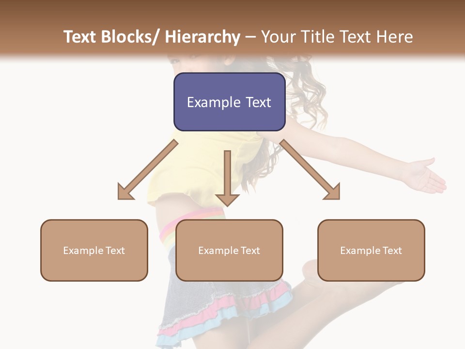 Enjoy Movement Flying PowerPoint Template