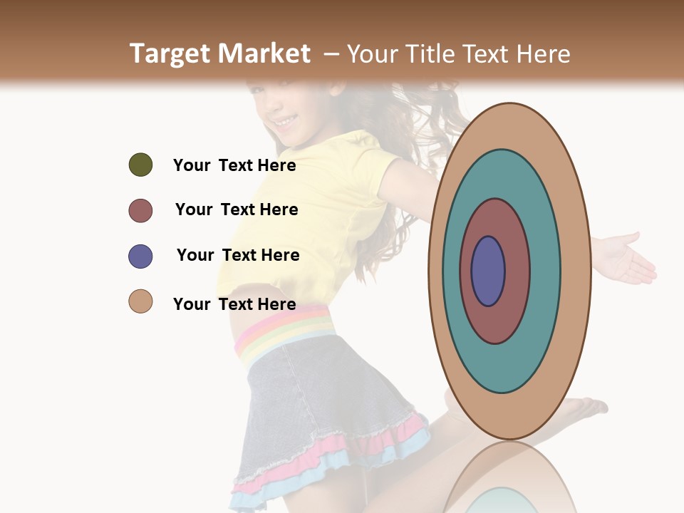 Enjoy Movement Flying PowerPoint Template