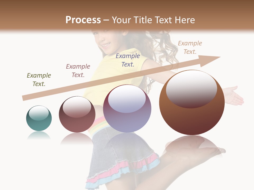 Enjoy Movement Flying PowerPoint Template