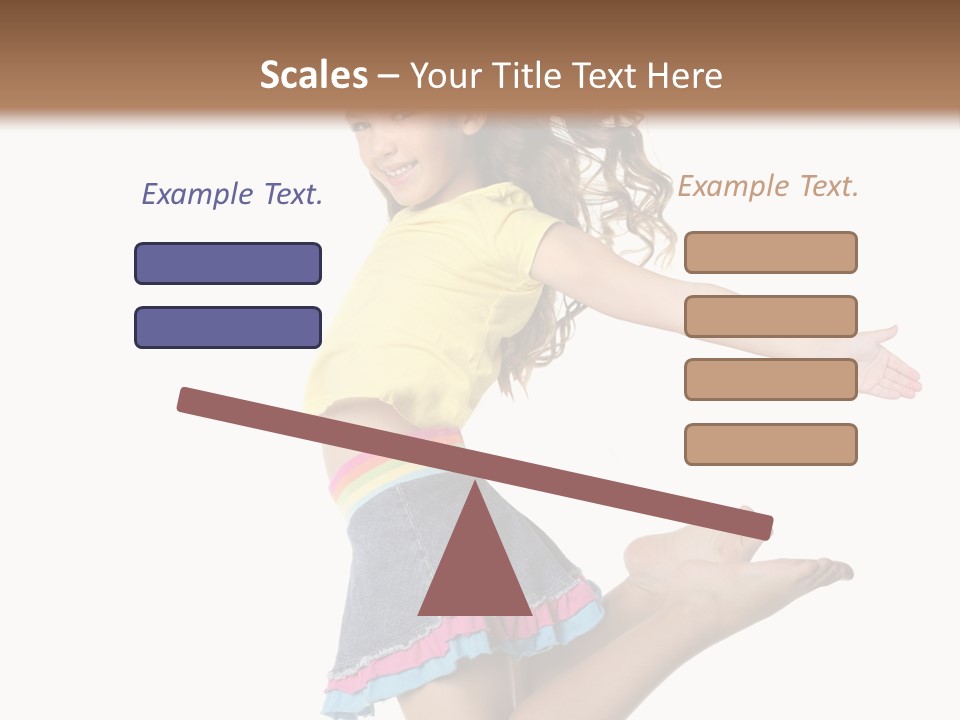 Enjoy Movement Flying PowerPoint Template