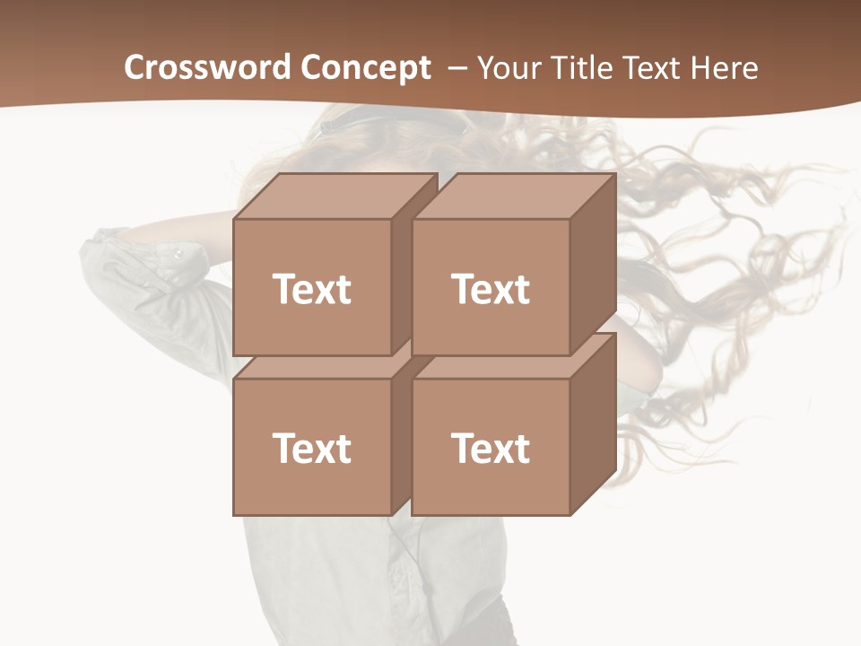 Background Listen Cute PowerPoint Template