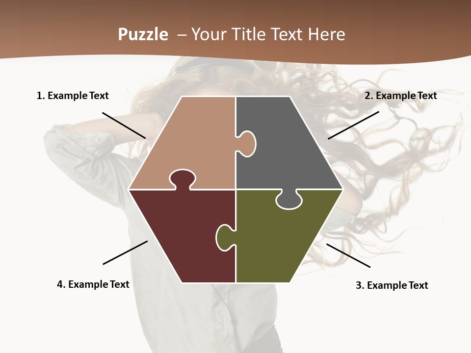 Background Listen Cute PowerPoint Template