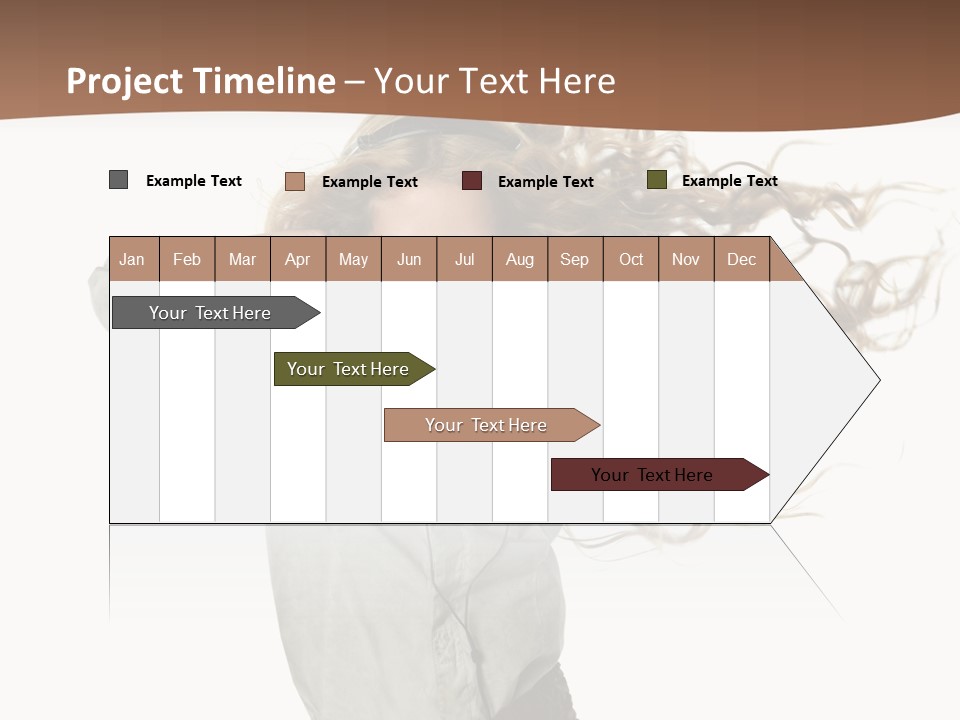 Background Listen Cute PowerPoint Template