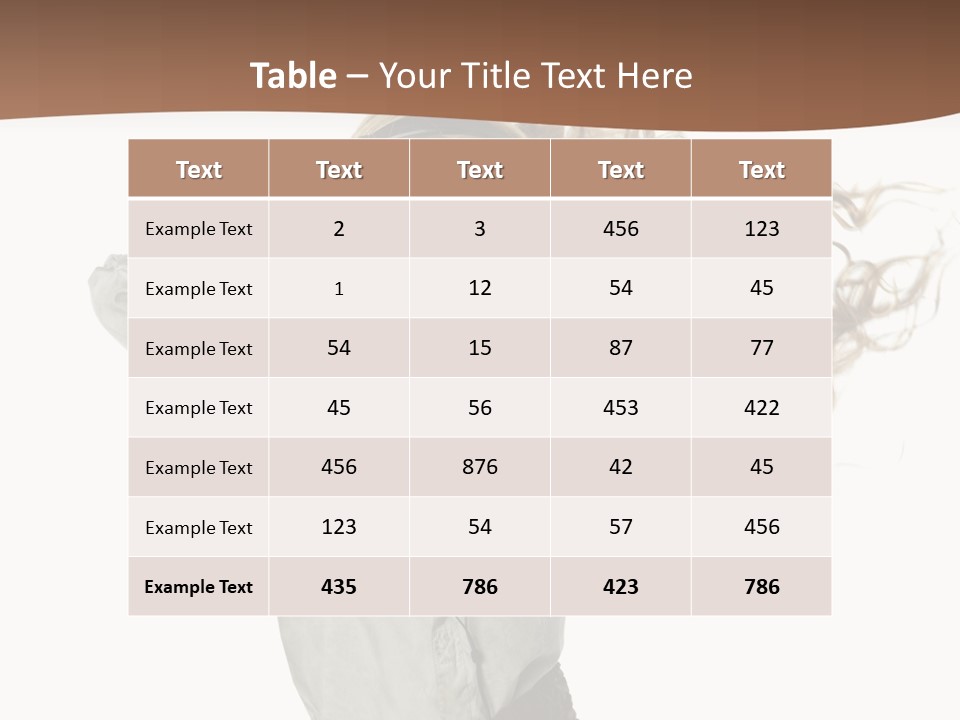 Background Listen Cute PowerPoint Template