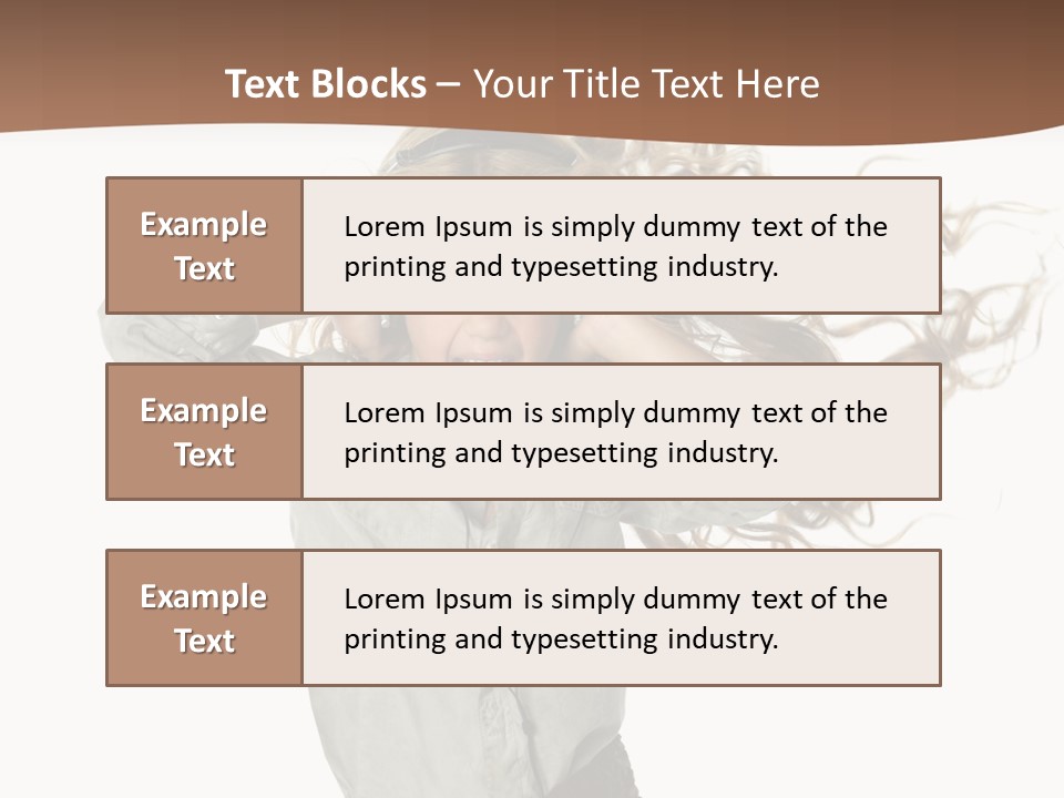 Background Listen Cute PowerPoint Template
