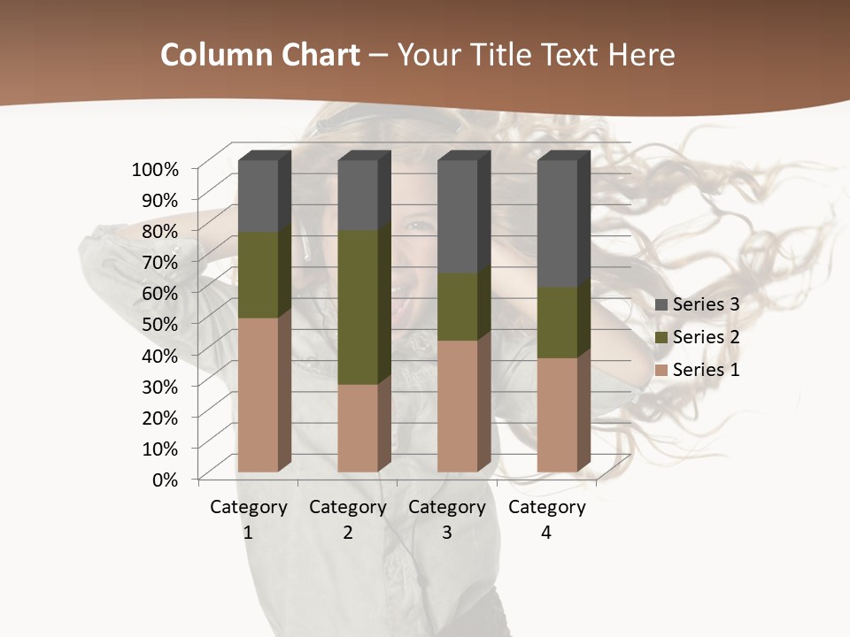 Background Listen Cute PowerPoint Template
