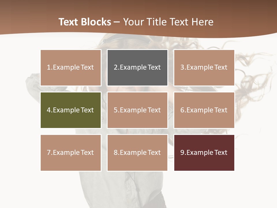 Background Listen Cute PowerPoint Template