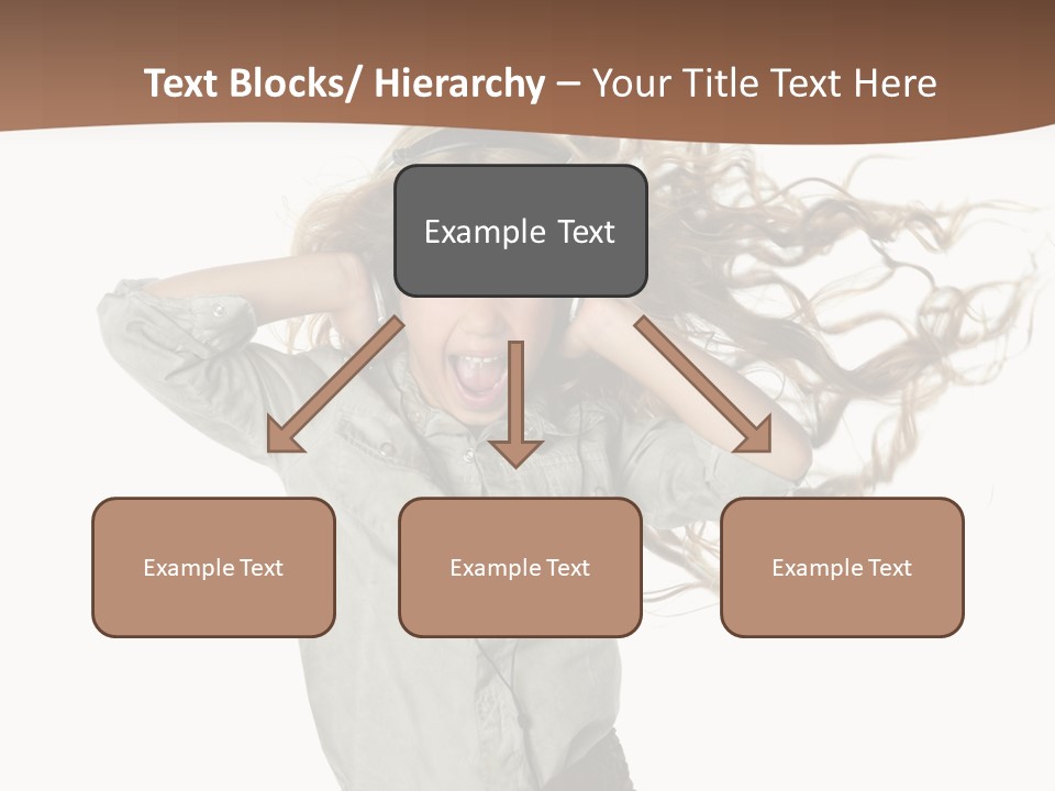 Background Listen Cute PowerPoint Template