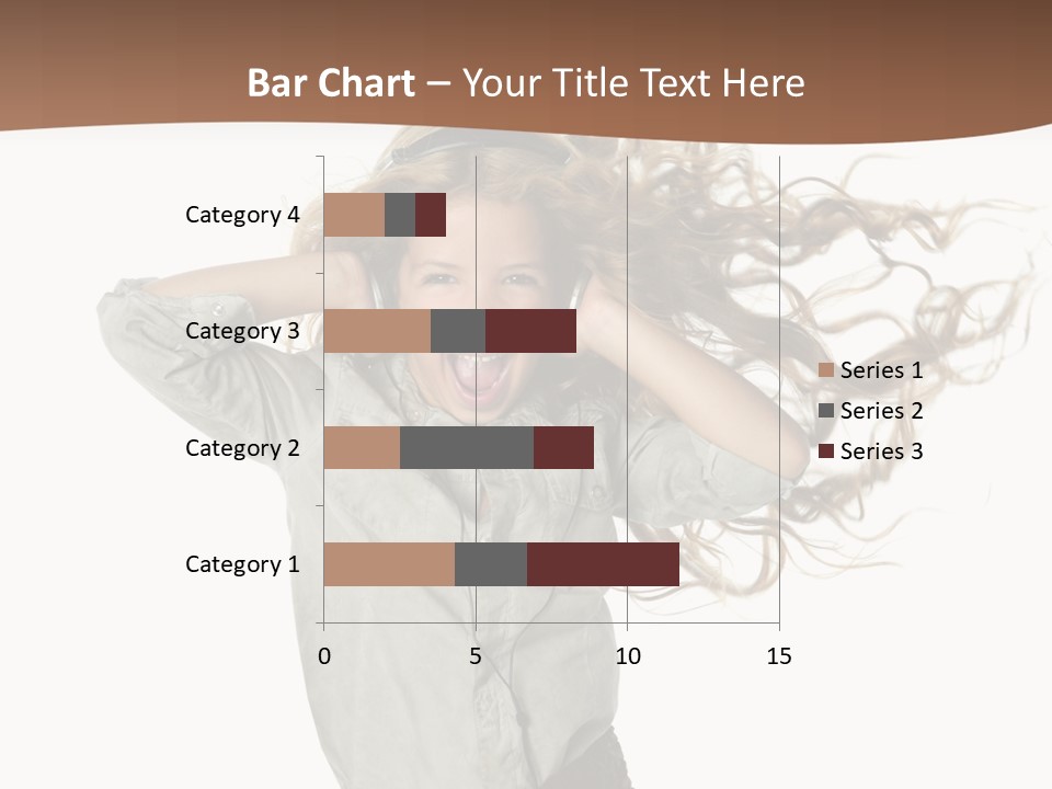 Background Listen Cute PowerPoint Template