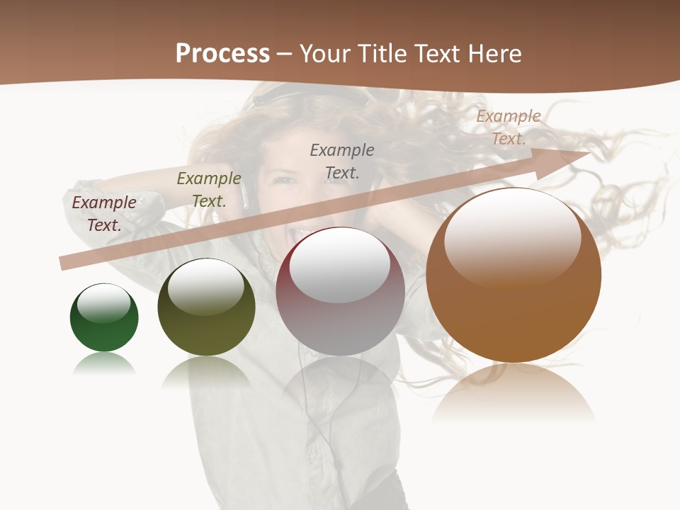 Background Listen Cute PowerPoint Template