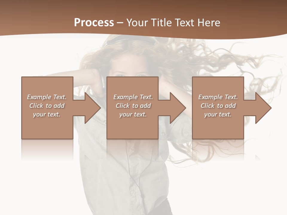 Background Listen Cute PowerPoint Template