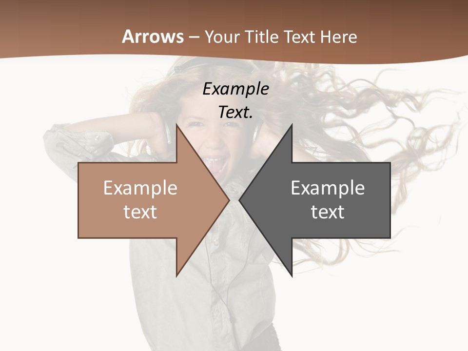 Background Listen Cute PowerPoint Template