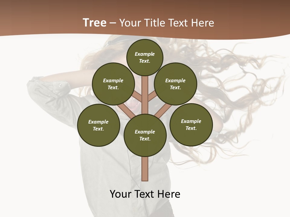 Background Listen Cute PowerPoint Template