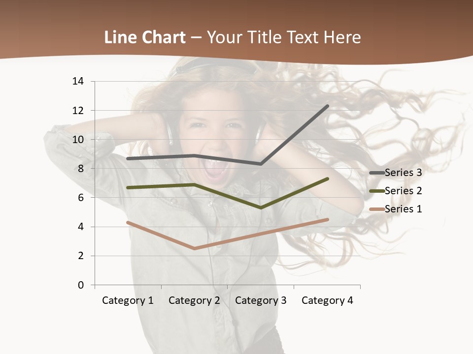 Background Listen Cute PowerPoint Template