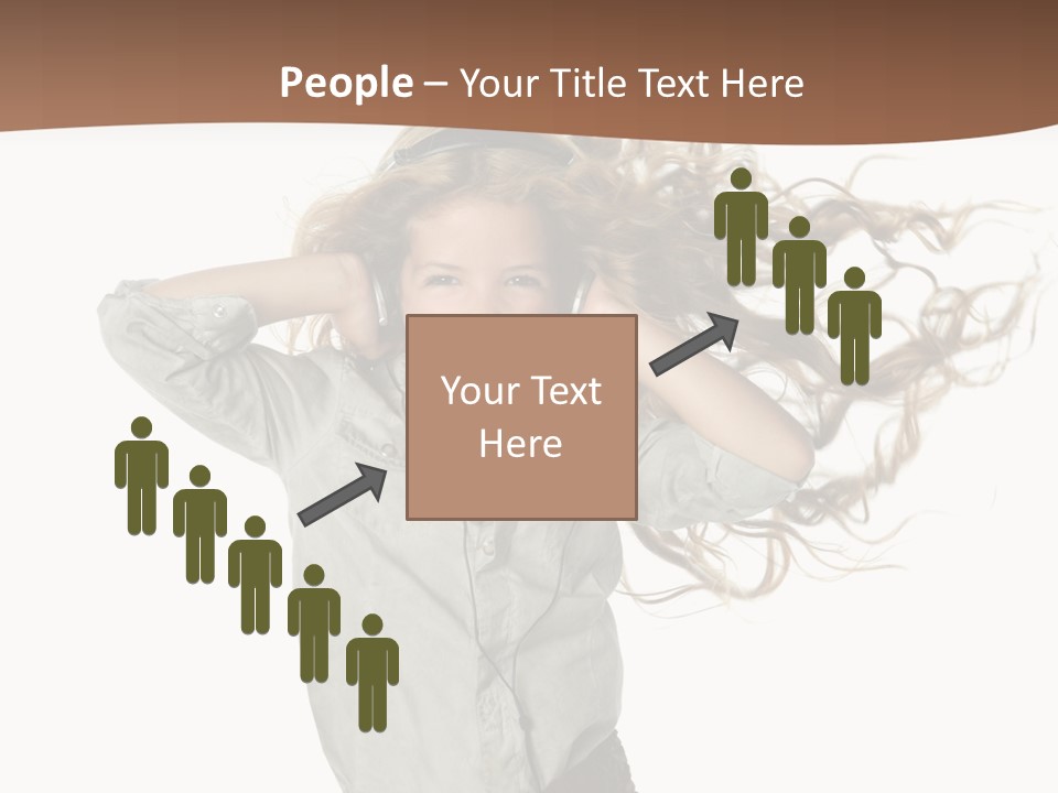 Background Listen Cute PowerPoint Template