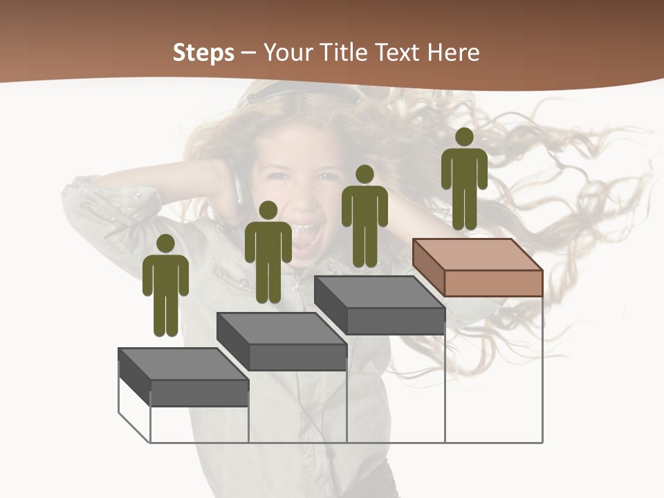 Background Listen Cute PowerPoint Template