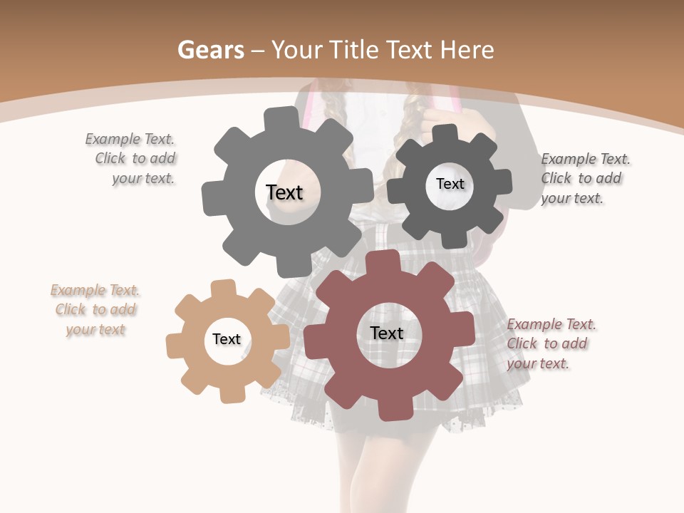 Camera Fun People PowerPoint Template