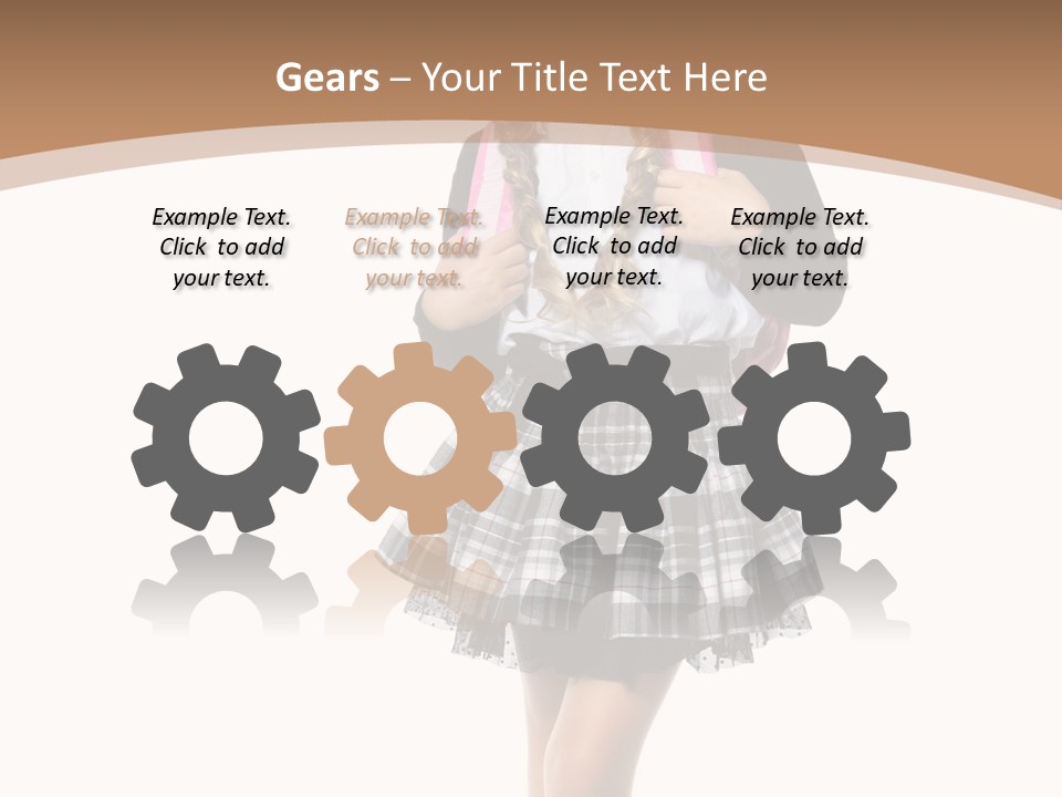 Camera Fun People PowerPoint Template