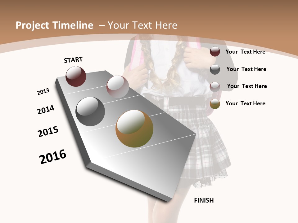 Camera Fun People PowerPoint Template