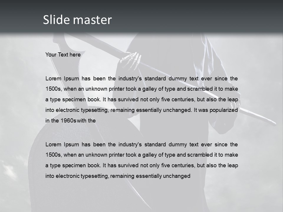 Humorou People Team PowerPoint Template