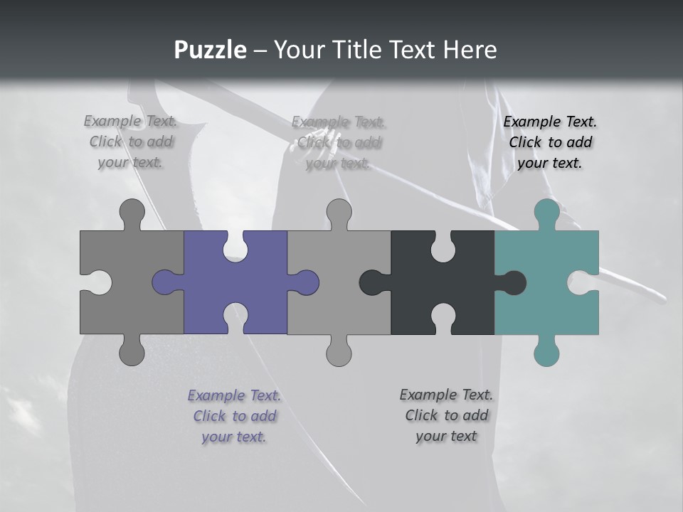 Humorou People Team PowerPoint Template