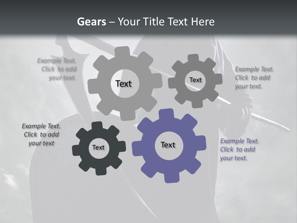 Humorou People Team PowerPoint Template