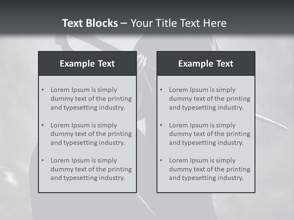 Humorou People Team PowerPoint Template