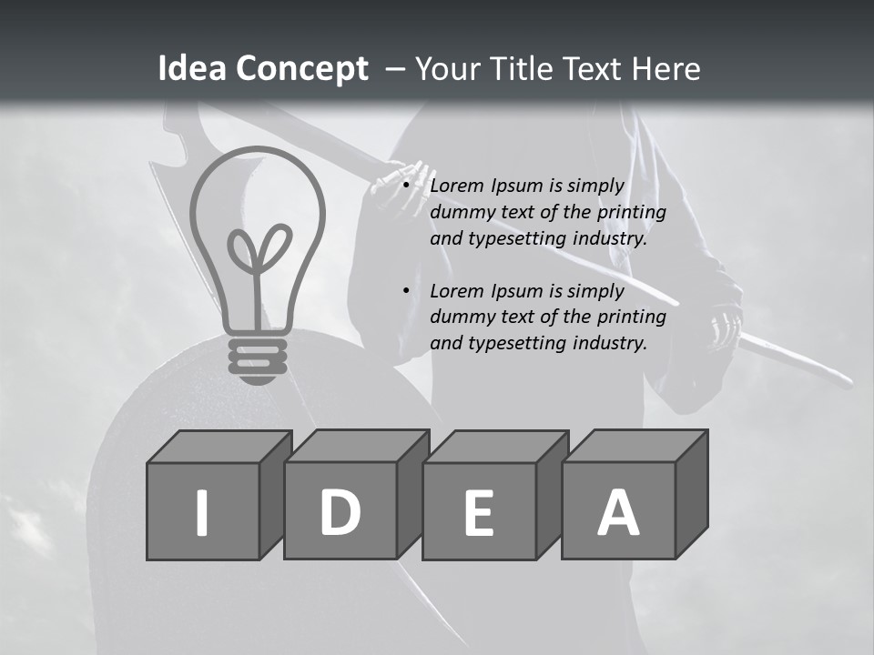 Humorou People Team PowerPoint Template