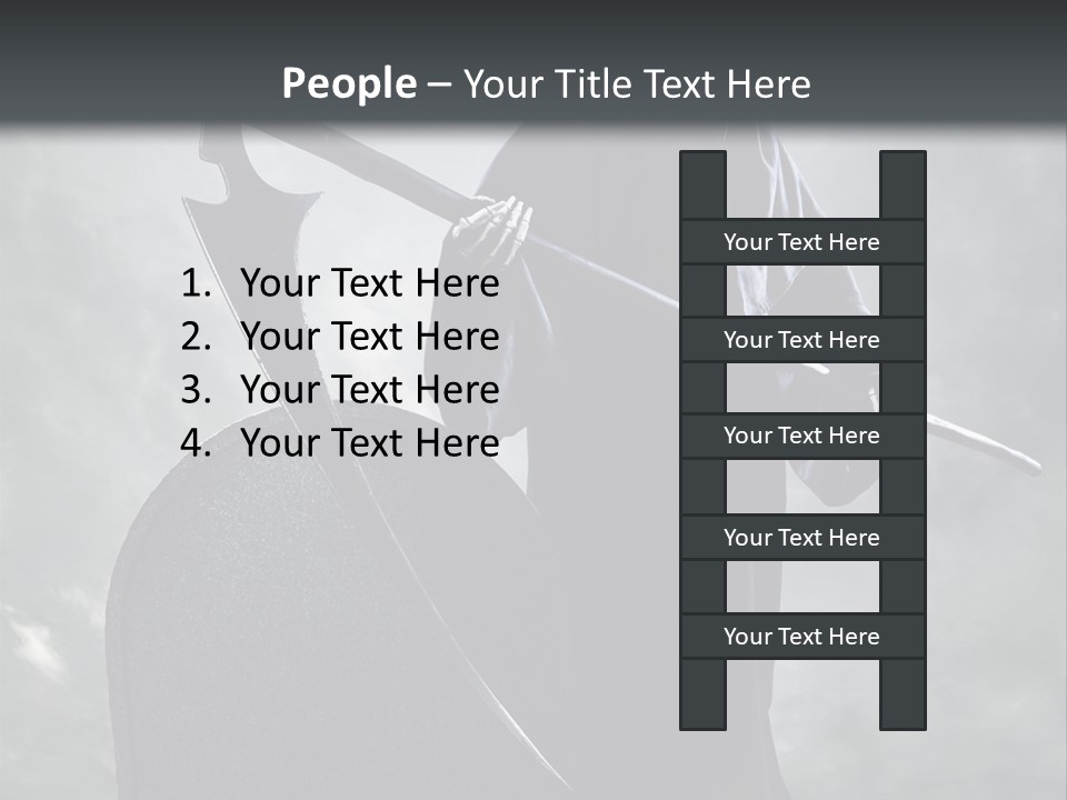 Humorou People Team PowerPoint Template