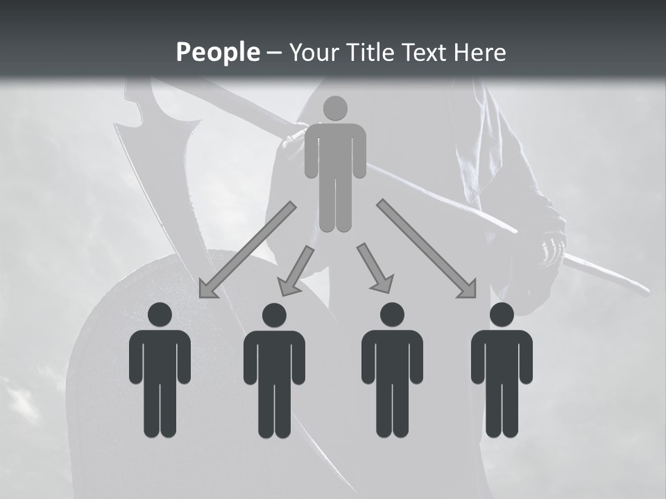 Humorou People Team PowerPoint Template