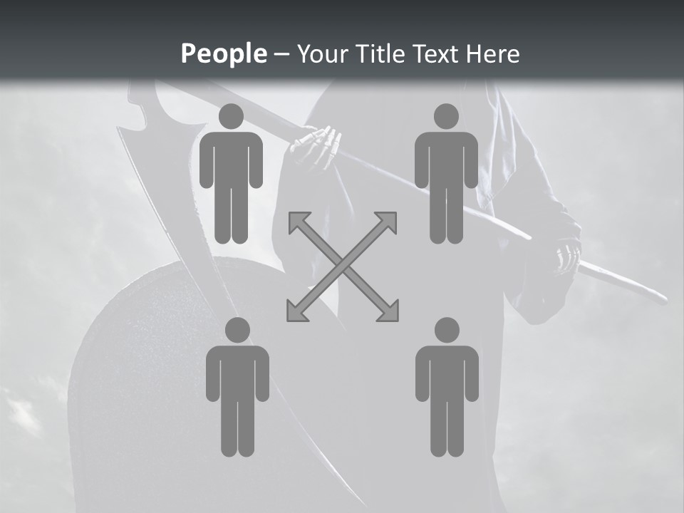 Humorou People Team PowerPoint Template