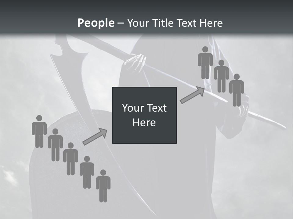 Humorou People Team PowerPoint Template