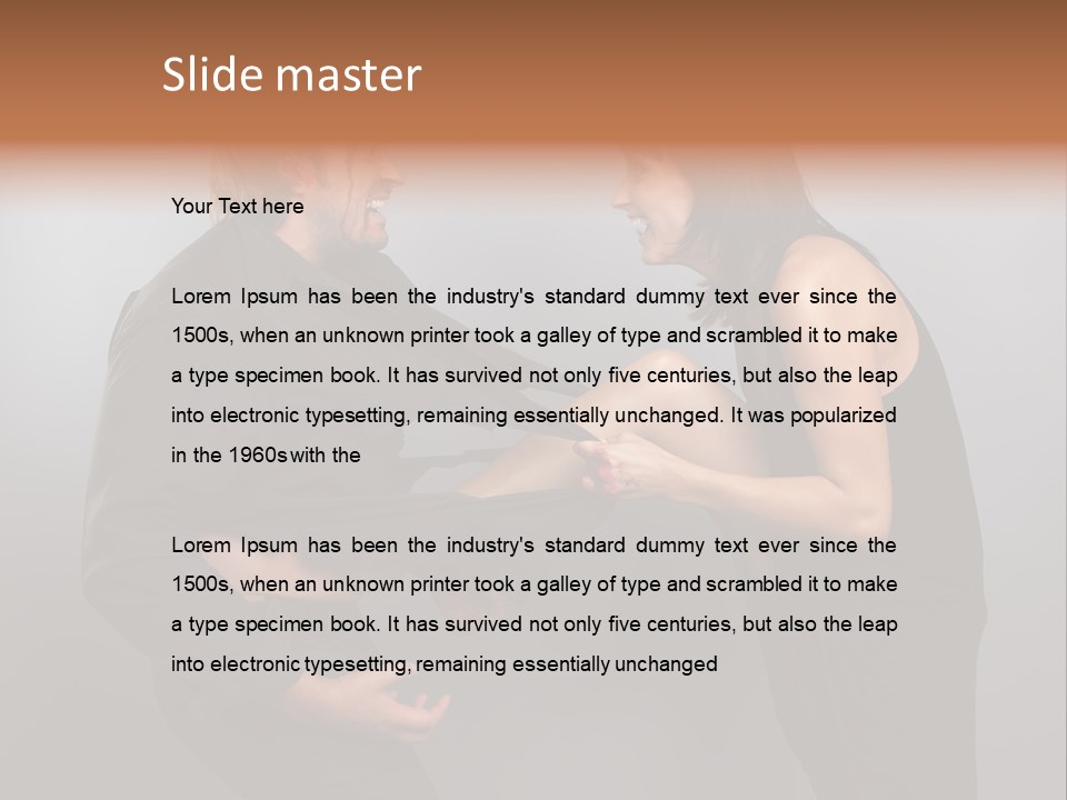 Bu Ine Team Itting PowerPoint Template