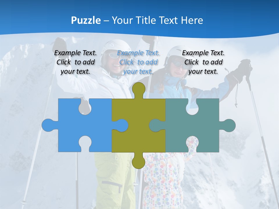 Adult Daughter Child PowerPoint Template