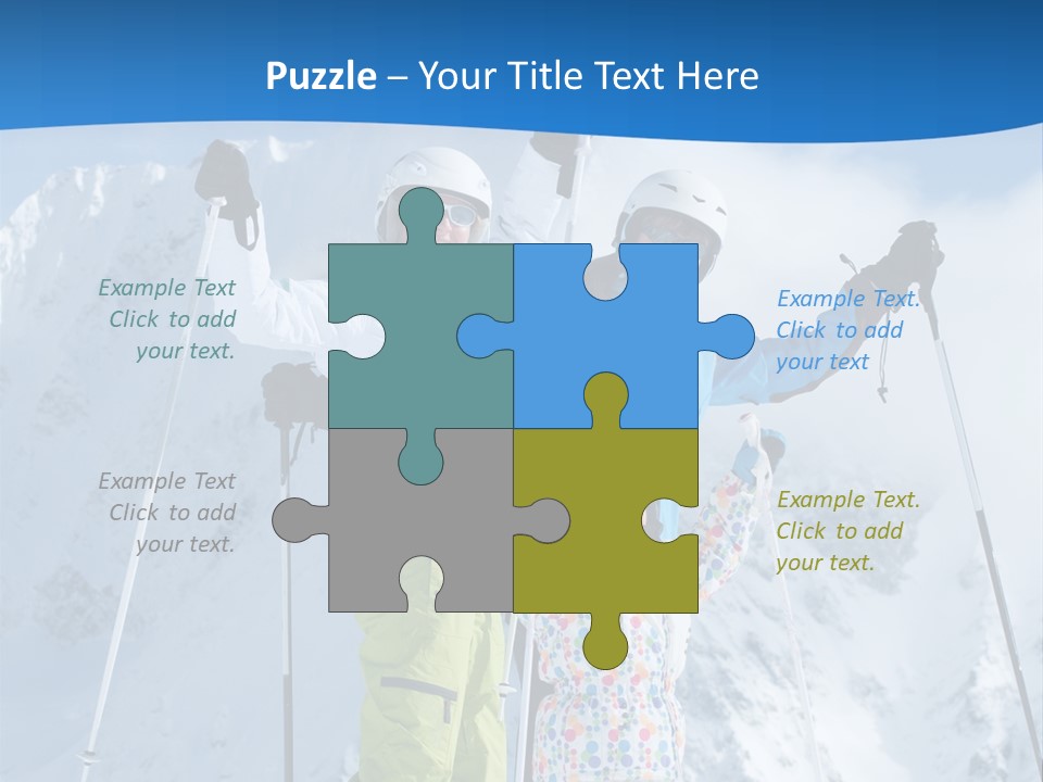 Adult Daughter Child PowerPoint Template