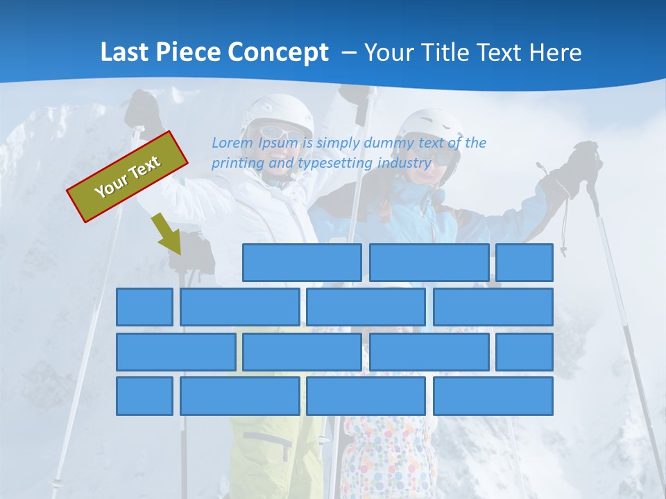 Adult Daughter Child PowerPoint Template