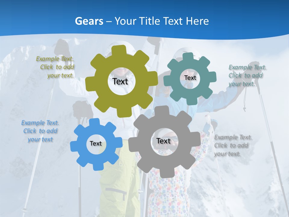 Adult Daughter Child PowerPoint Template