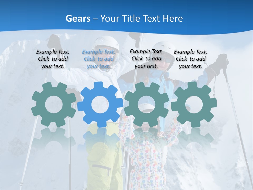 Adult Daughter Child PowerPoint Template