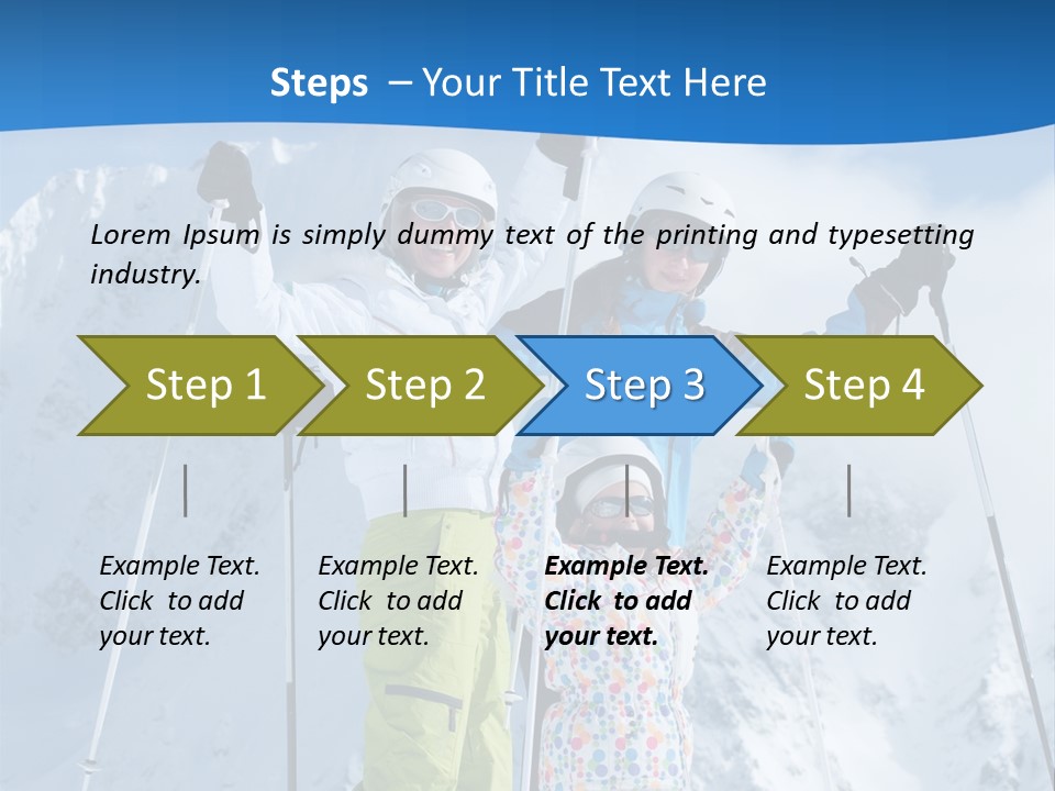 Adult Daughter Child PowerPoint Template