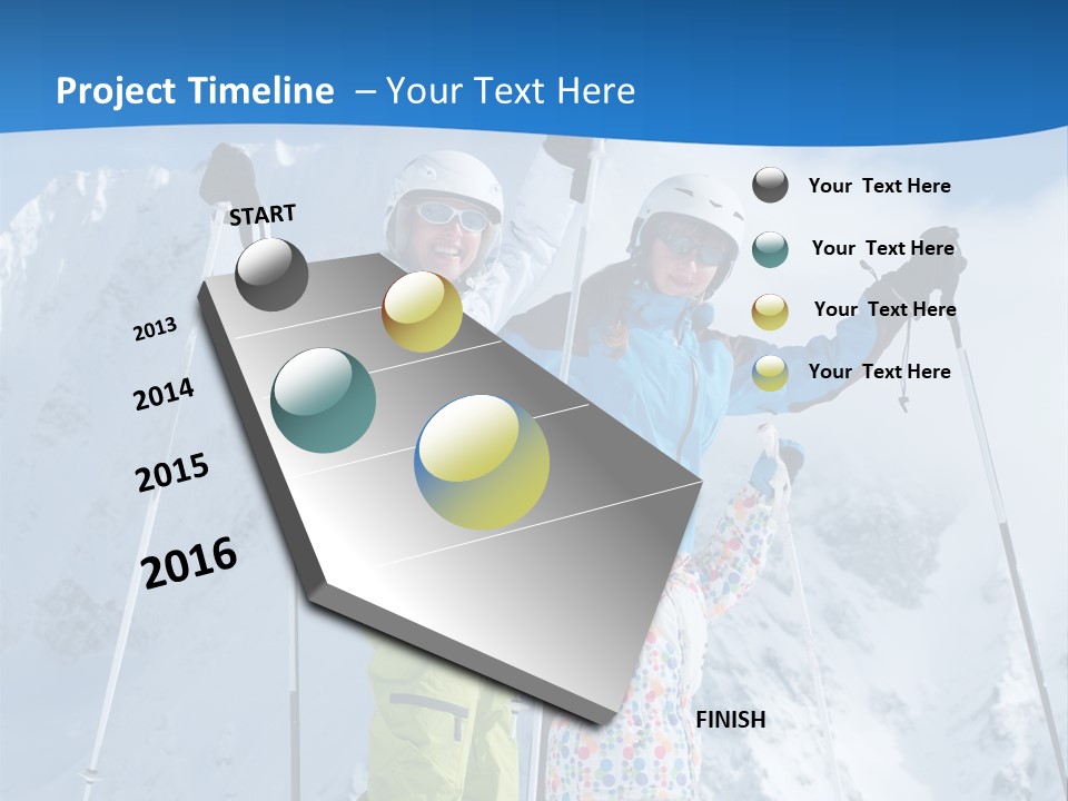 Adult Daughter Child PowerPoint Template