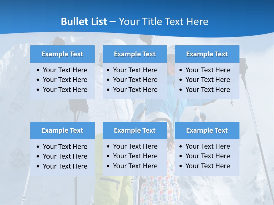 Adult Daughter Child PowerPoint Template