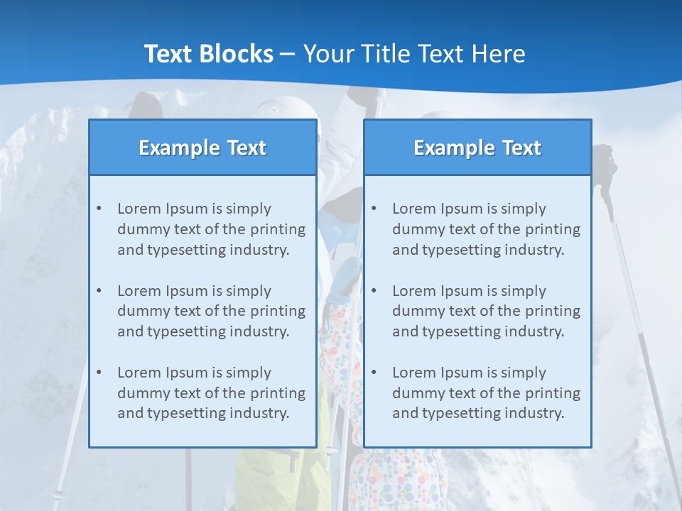 Adult Daughter Child PowerPoint Template